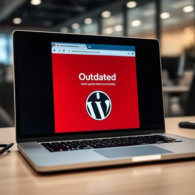 outdated wordpress risk